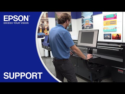 Using the Epson UV Flatbed Controller