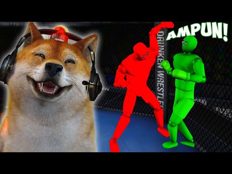 KETIKA DUA ORANG MABUK BERANTEM!!! - Drunken Wrestlers 2