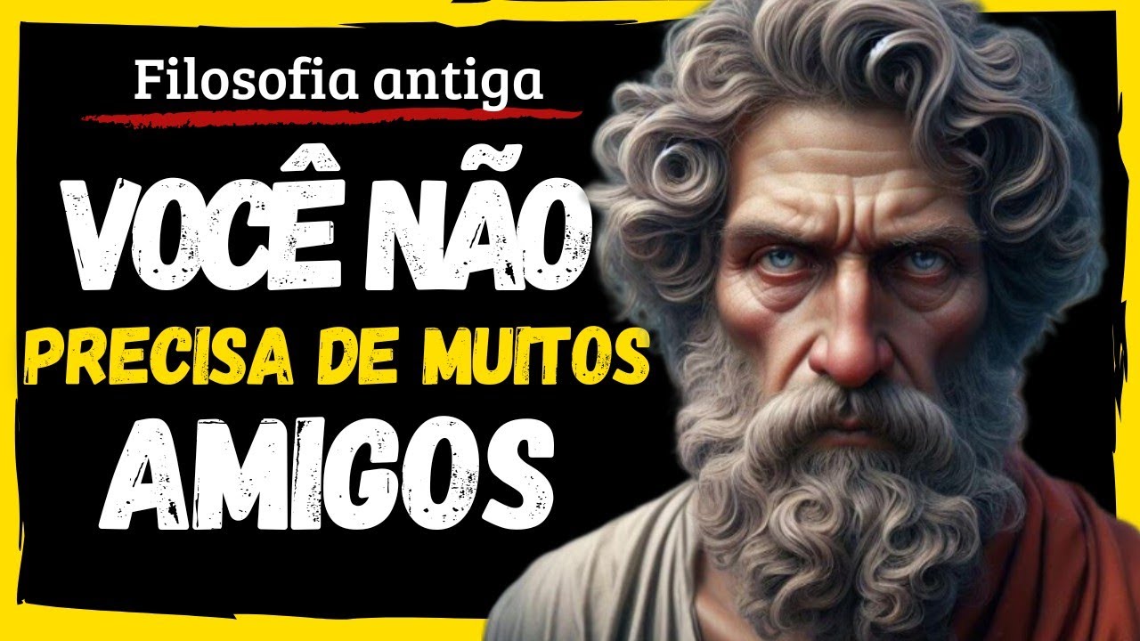 VOCÊ NÃO PRECISA DE AMIGOS, leve isso pra sua vida