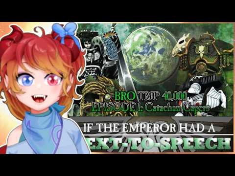 ADHD Vtuber Goes on a BRO TRIP!! | A Tale of Two Primarchs! Warhammer 40k Reaction