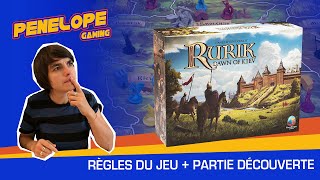 RURIK ! Dawn Of Kiev - { Règles du jeu et Partie } - Un jeu de Stan Kordosnkiy
