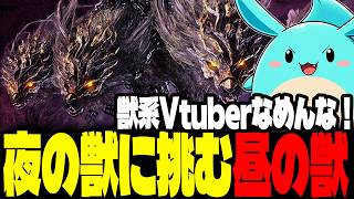 ソロで強敵「夜の獣グラディウス」に挑み死闘を繰り広げるすもも【ナイトレイン】