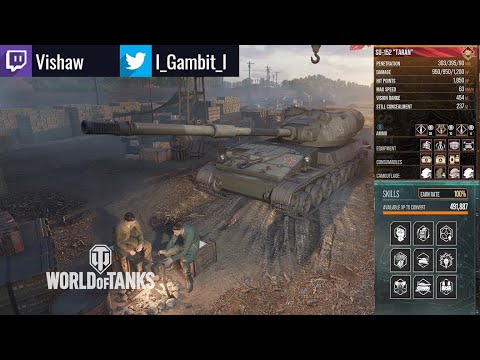 SU-152 Taran in Raseiniai : 12.3K Damage: WoT Console - World of Tanks Console