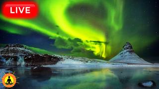 Norwegian Nostalgia: Aurora Borealis To The Sounds Of Peaceful Sleep Music | Northern Lights thumbnail
