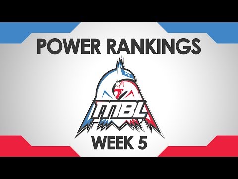 Power Rankings (MBL S2W5)
