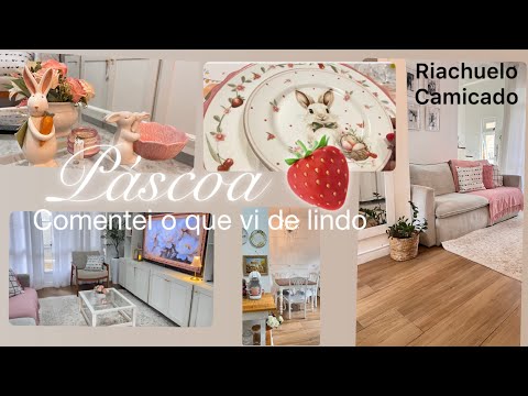 I went looking for charming Easter decorations at Camicado and Riachuelo for the living room or k...