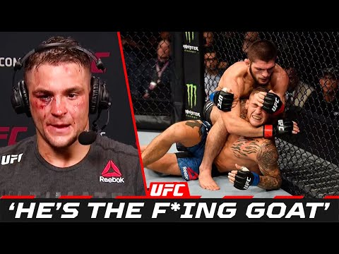 UFC Fighters Explain How Scary Khabib Nurmagomedov REALLY Is…