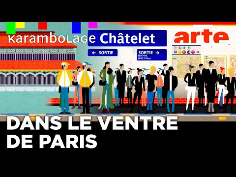 Châtelet Les Halles : petite histoire d'un carrefour mythique - Karambolage - ARTE