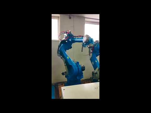 2010 Motoman Yaskawa YR-MH0050 Robot Arm with DX100 Control  
