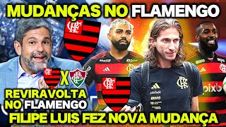 É INFORMAÇÃO! FILIPE LUIS VAI POUPAR CONTRA O FLUMINENSE! DATA FIFA PODE PREJUDICAR O FLAMENGO! E+