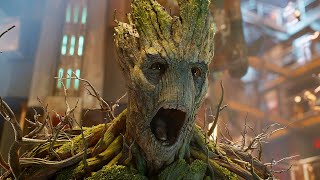 Guardians Prison Break Scene - I Am Groot!- Guardians of the Galaxy (2014) Movie Clip HD