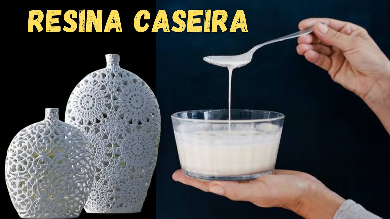 RESINA CASEIRA ENDURECEDORA Muito fácil de fazer
