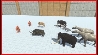 2x 10xHP HILL GIANT VS 2x FACTIONS - ANIMAL REVOLT BATTLE SIMULATOR