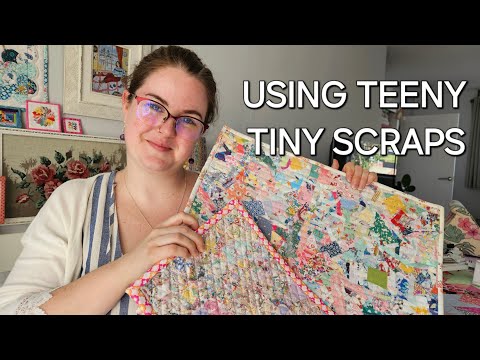 CONFETTI CRUMB QUILTING | Tutorial | Scrap buster