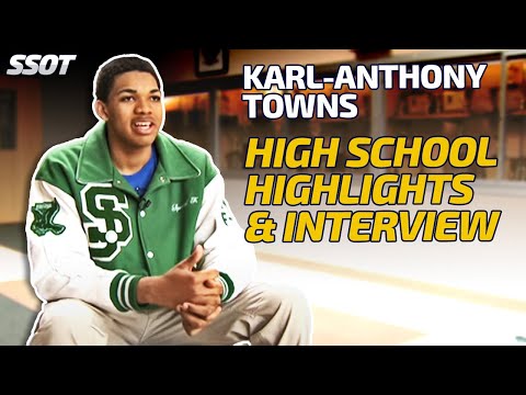 Karl Towns - Saint Joseph Center - Highlights/Interview