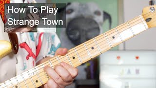 'Strange Town' The Jam Guitar &amp; Bass Lesson