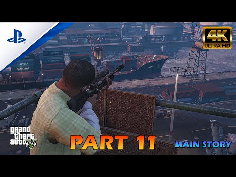 GTA V Enhanced Edition - Part 11: Merryweather Heist | No Commentary [PS5 4K ULTRA GRAPHICS]