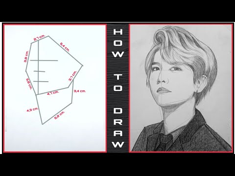 Drawing Baekhyun EXO - How to Draw Kpop Idols For Beginners - YouTube