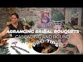 Cascading and Round Bridal Bouquet Pro-Tips for Arranging Wedding Event Decor