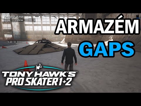 Tony Hawk's Pro Skater 1+2 - Armazém Gaps/Warehouse All Gaps