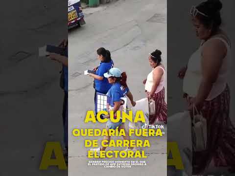 GRABÓ UN DELITO | César Acuña podría quedar fuera de elecciones por entregar leche a cambio de votos