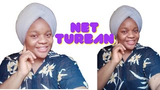 How to Tie Simple Net Turban