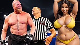 🔥WWE 2K24 - Brock Lesnar vs Janna : WWE2K Aug 31, 2024