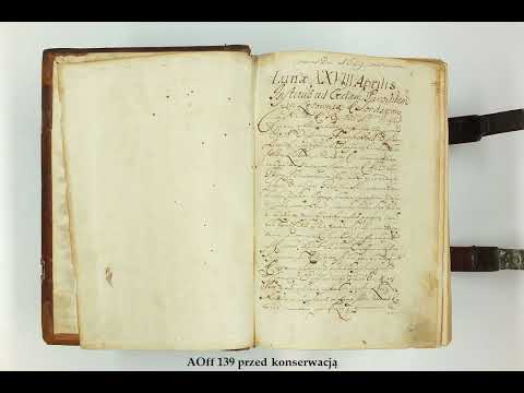 Kontynuacja konserwacji najcenniejszych rękopisów staropolskich ze zbiorów AKMKr