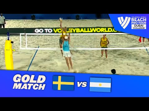 Åhman/Hellvig vs. Capogrosso T./Capogrosso N. - Gold Match Highlights Dubai 2022 #BeachProTour