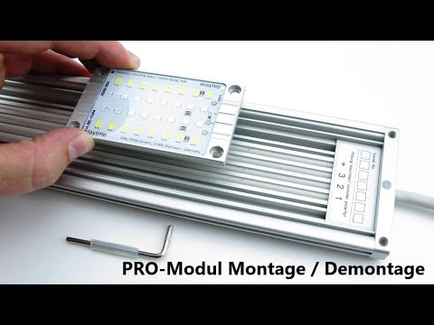 Montage und Demontage der PRO-Module