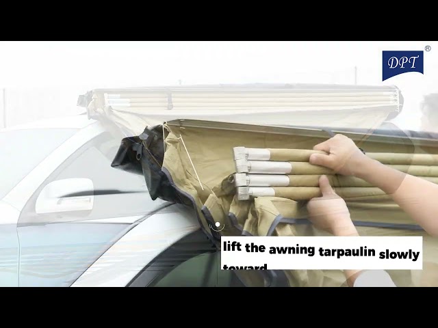 مظلة سيارة جانبية لكل  أنواع السيارات 1.9*2.1 م- متينة وتتحمل الظروف الخارجية ، ضمان سنتان