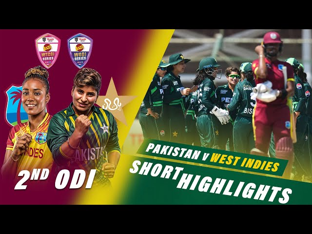 Short Highlights | Pakistan Women vs West Indies Women | 2nd ODI 2024 | PCB | M2F2U