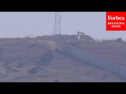 Israeli Army Begins Construction Of Wall Along Border With Southern Lebanon