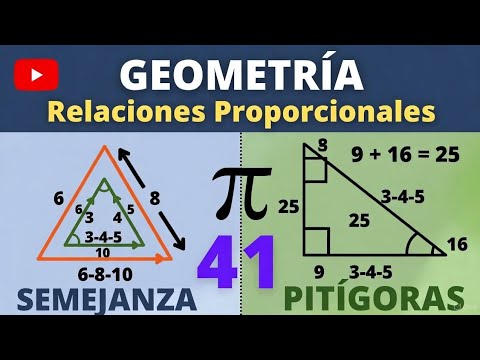 VIDEO 41: SEMEJANZA Y TEOREMA DE PITÁGORAS | Temas 4.3-4.4 | GEOMETRÍA - Anime ECOEMS 2026