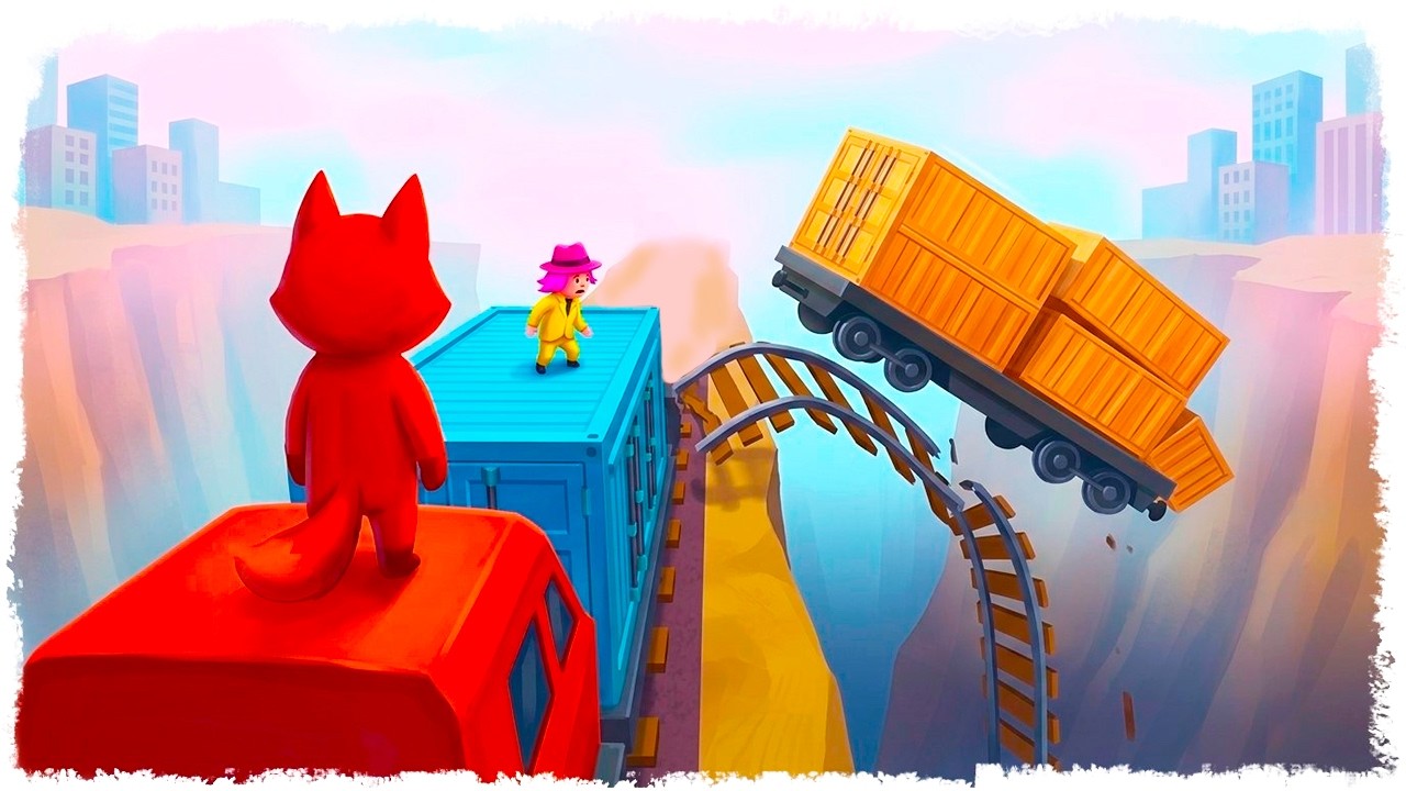 (НЕОЖИДАННЫЙ) ФИНАЛ КОТОРЫЙ УДИВИЛ ЕГО!!! УГАР В GANG BEASTS!!!