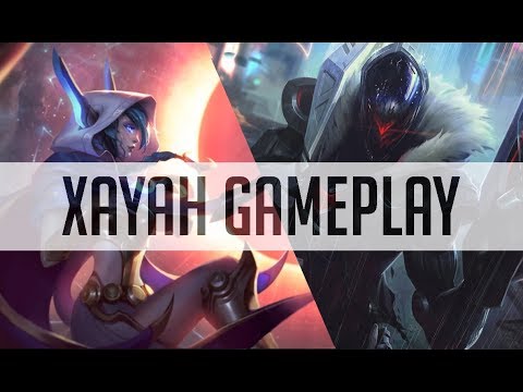 Xayah Vs Jhin Gameplay | How to Play Xayah | Mid/Late Game Rotations