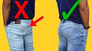 Lo Que NADIE Te Dice De Los Jeans | Cómo Deben Ajustarse Los Jeans
