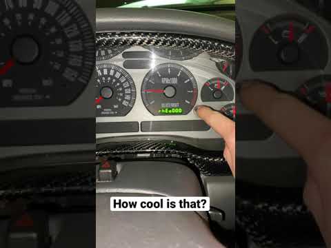 99-04 Mustang Secret Dash Trick/Test Mode