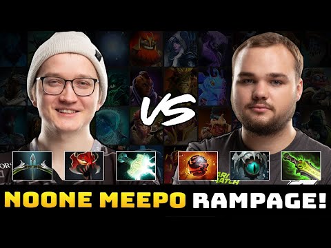 Noone vs Matumbaman - Meepo Rampage! | Dota2 7.23 - Dota 2 Highlights