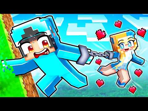 I’m Handcuffed to My Crush for 24 HOURS in Minecraft!