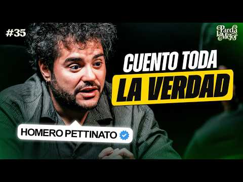 HOMERO PETTINATO SIN FILTRO en PARDA LA MEJOR