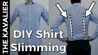 How To Slim Your Shirts With (Simple) Darts | DIY Tailor Series