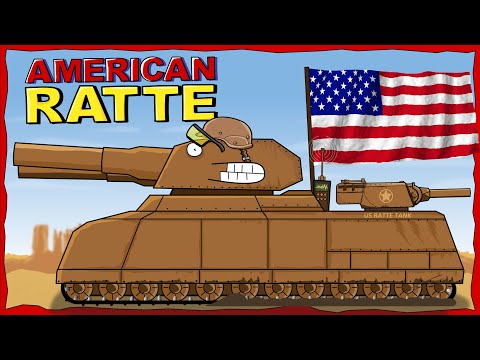 "American Ratte - with voice acting" - Cartoons about tanks