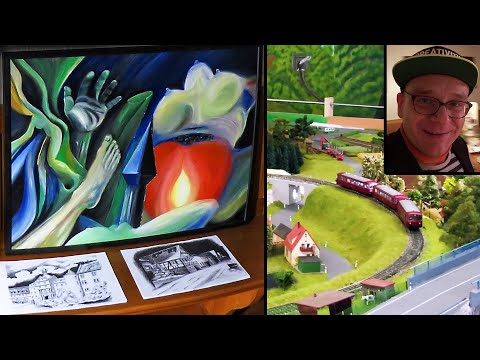 Ausstellungen: Genießernacht Markelsheim | Eisenbahnfreunde Weikersheim #kunstmichiworld 110