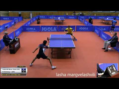 Thakkar Manav Vikash vs Yu Khinhang (YOG Series 2018)