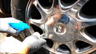 HOW TO GET YOUR RIMZ/WHEELS CHROME AGAIN W/ STEEL WOOL, JUST LIKE NEW  OLDSKOOL TRICK