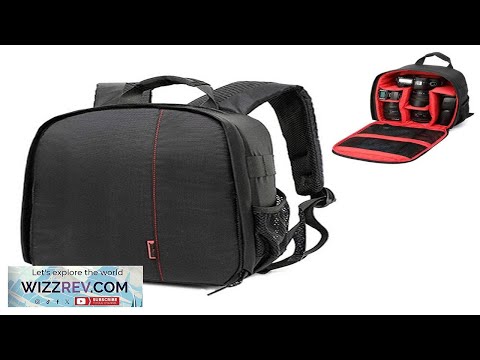 Wielofunkcyjna, odpinana, profesjonalna torba na aparat fotograficzny, podróżna, wideo, wodoodpor...