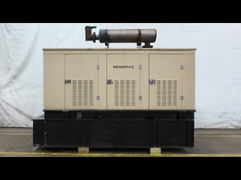 Generac SD200 200 kW diesel generator set, Hino 13.3L engine, 129 Hrs, Yr 2000 - CSDG # 2710