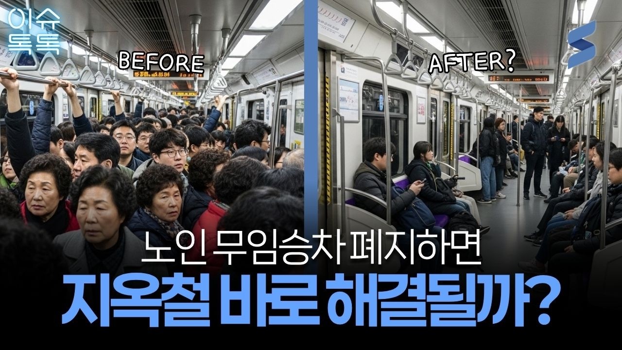 8.3%의 함정: 지옥철 범인은 정말 노인 무임승차일까?