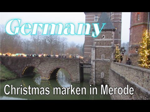 Поездка в Германию 20 декабря 2025 часть 2 Замок Мероде -- Germany trip 2025 part 2 Castle Merode